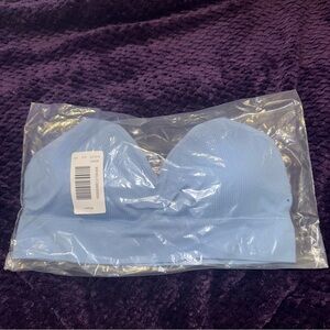 Maurice’s Light Blue Large V Neck Lounge Bralette